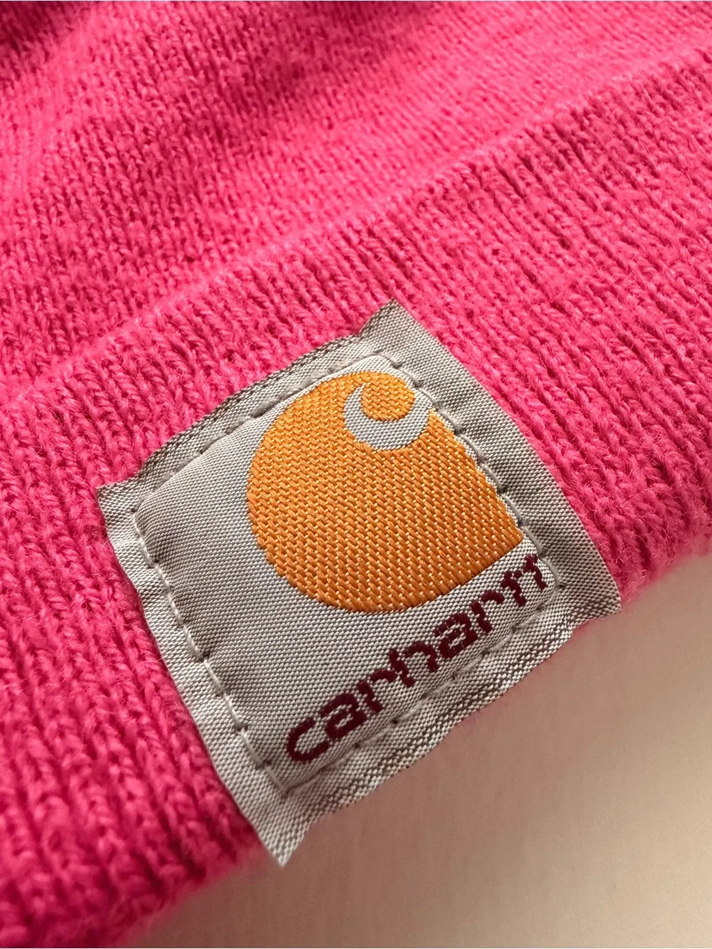 Pink Carhartt Toddler Beanie Watch Hat Kids Winter Knit Cap